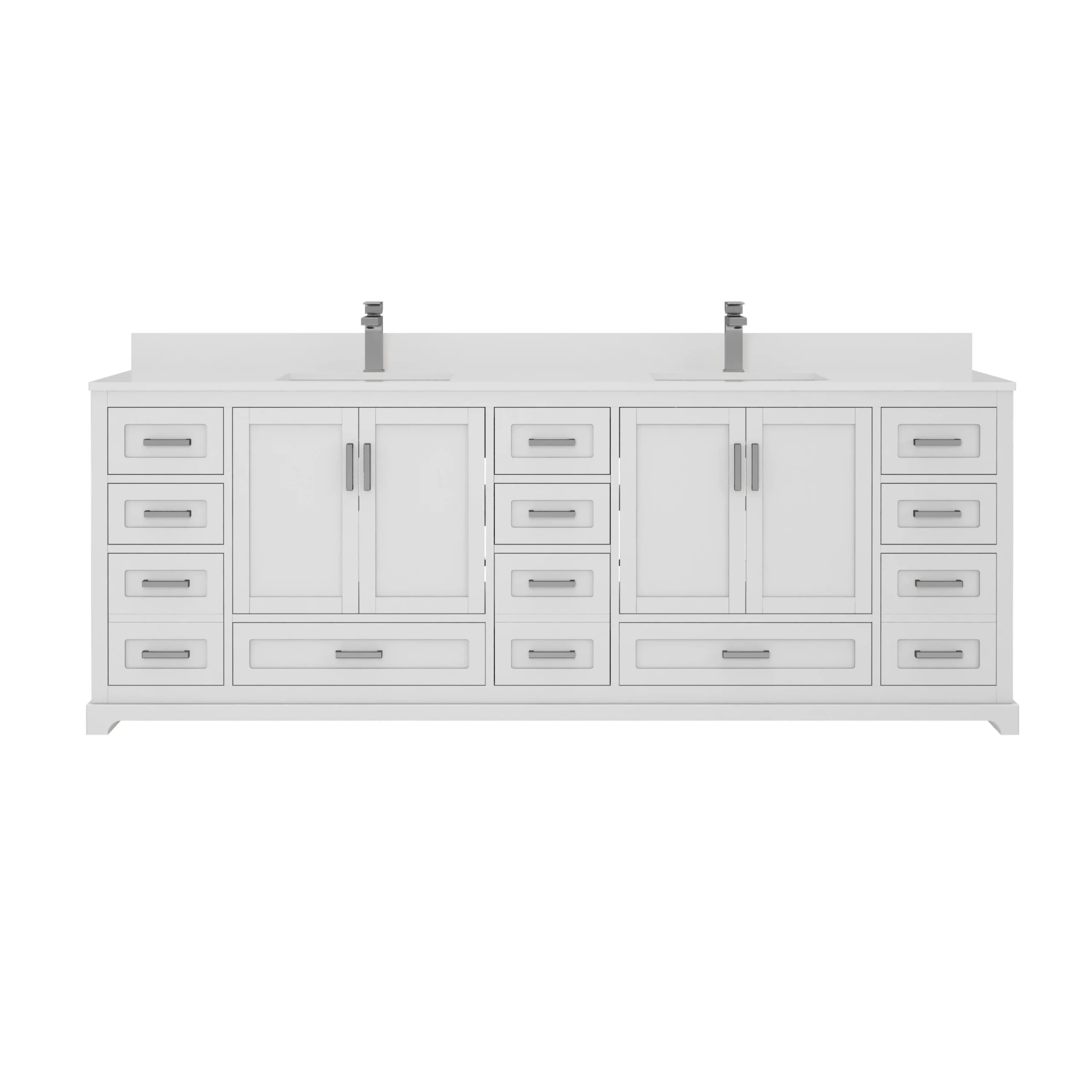Rooh Bathroom Vanity 84"