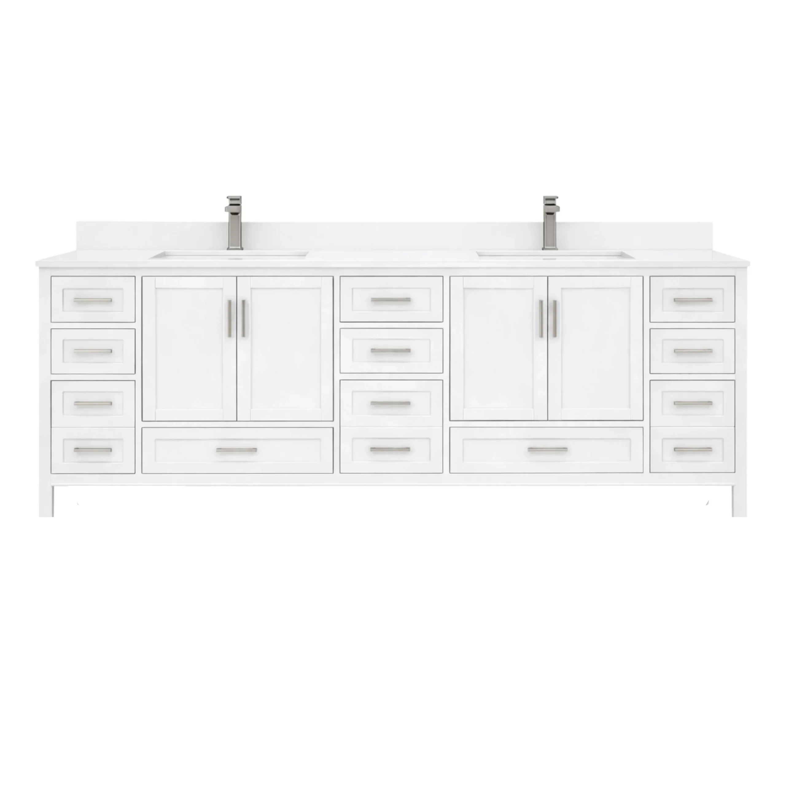 Rooh Bathroom Vanity 84"